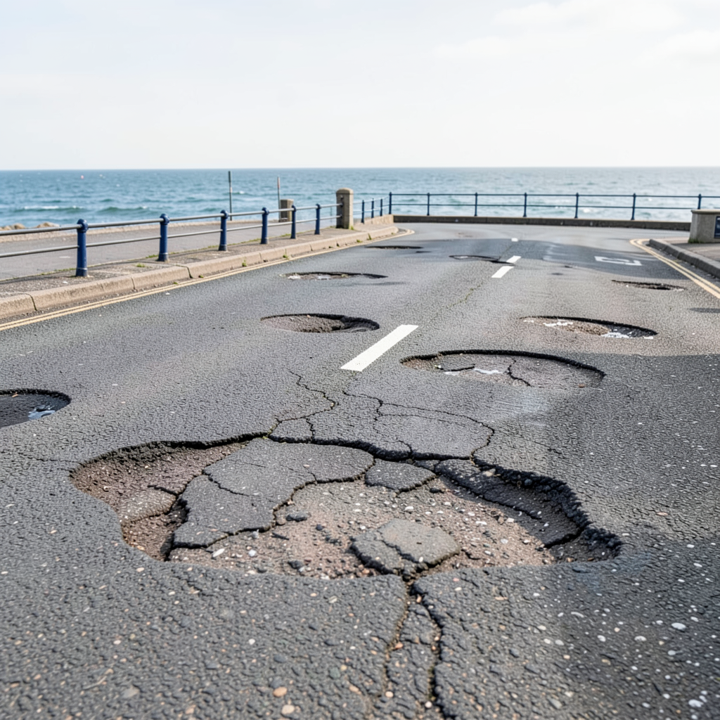 Brighton and Hove has 17% of main roads in poorest condition, worst in England